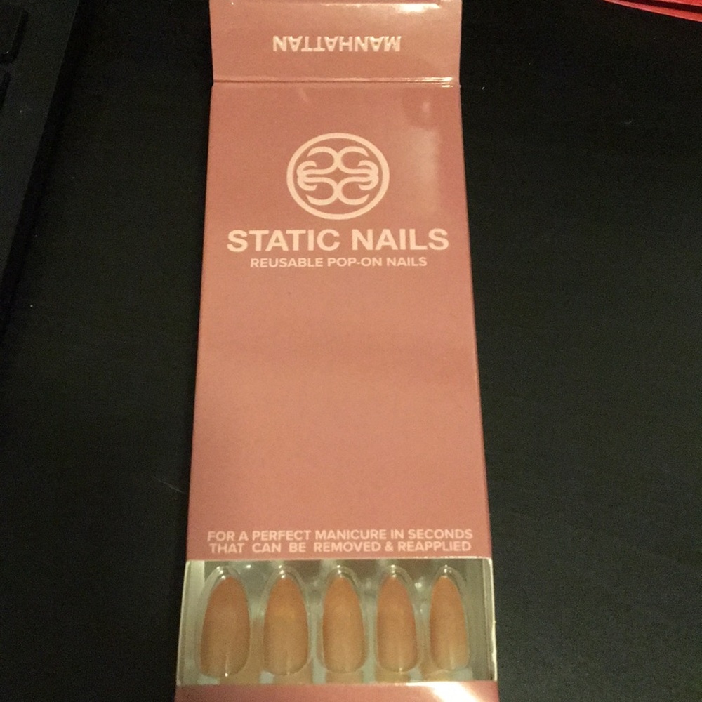 Static Press On Nails w/glue $14